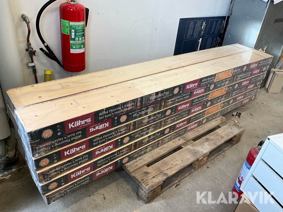 Parkettgolv Kährs Ek Abetone 40,8 m2