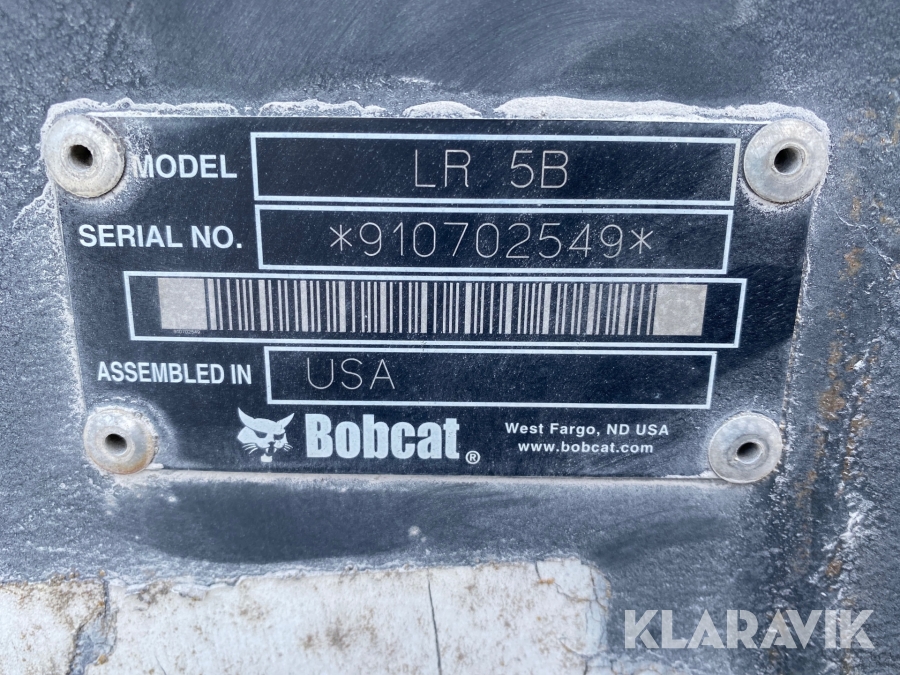 Markberedare Bobcat Landscape rake LR 5B, Gotland, Klaravik