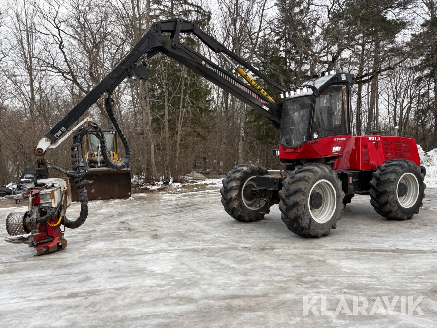 Skördare Valmet 901.3 CRH15 kran, Logmax 5000 aggregat