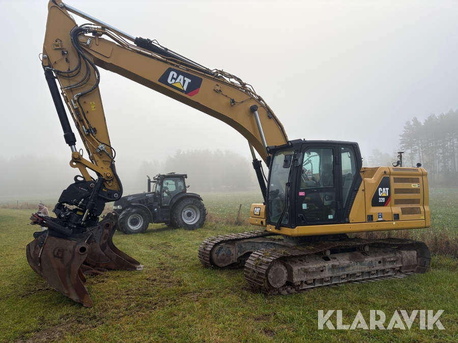 Grävmaskin CAT 320 next gen