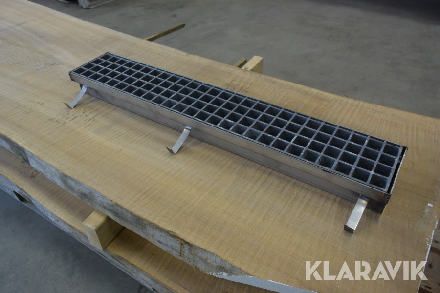 Golvbrunn Vallins AB För ingjutning rostfri