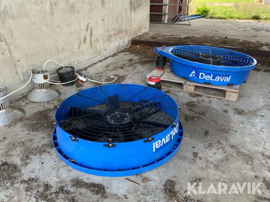 Kylfläktar DeLaval 2st