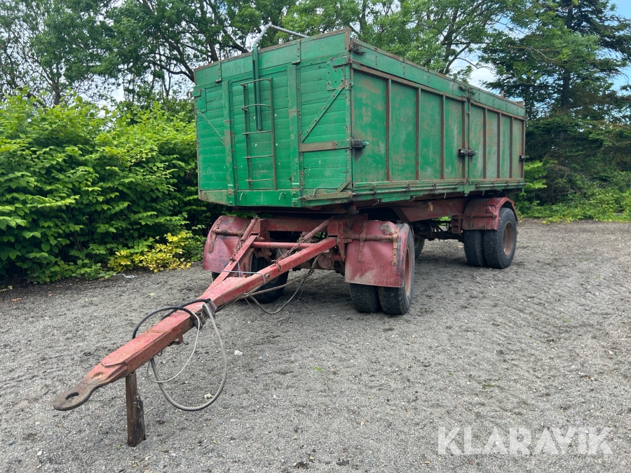 Spannmålsvagn 2-vägstipp