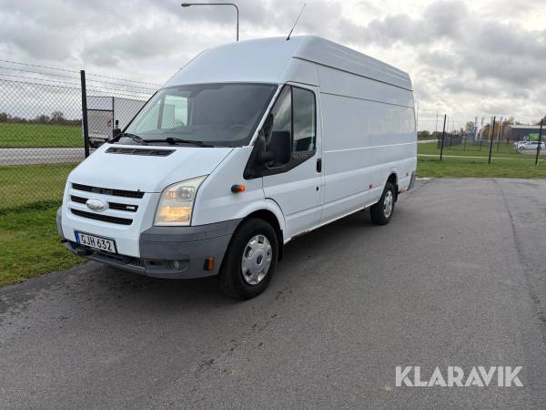 Lätt lastbil Ford Transit 140 T350 med bakgavel