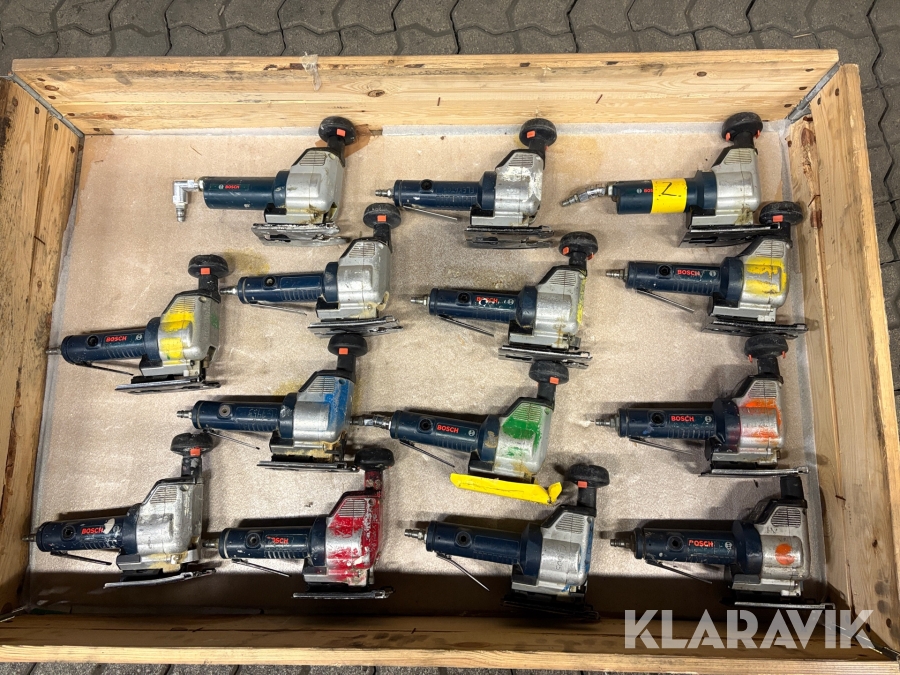 Sticksågar Bosch tryckluftsdrivna 14 st