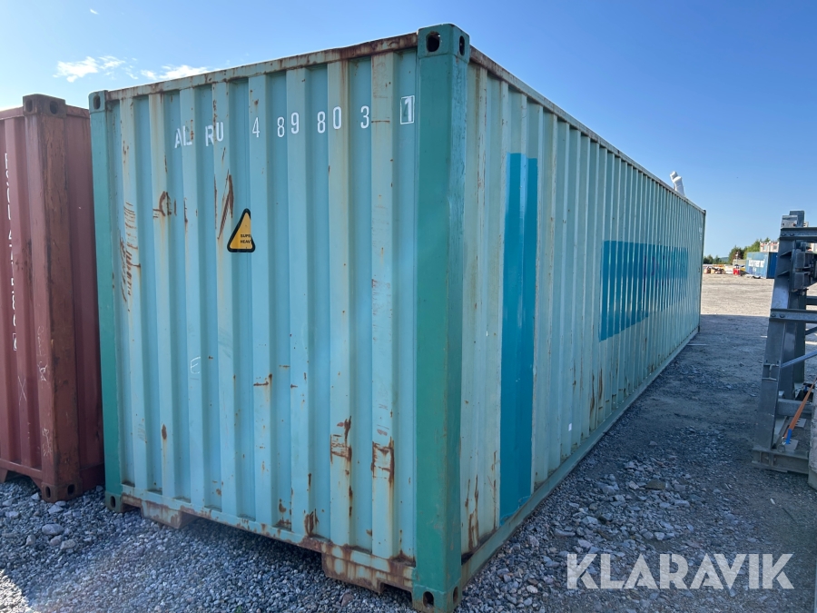 Container 40 fot Grön