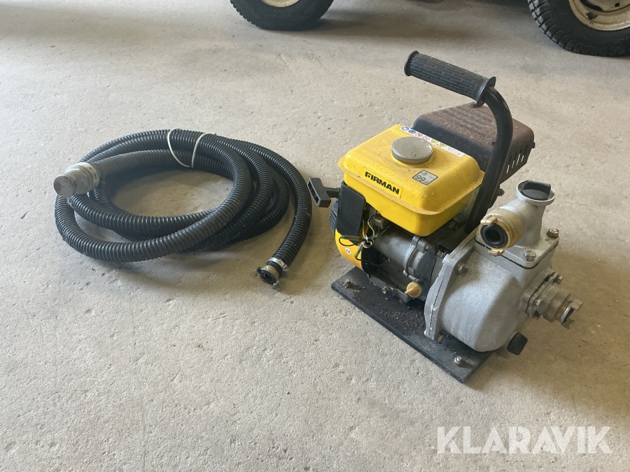 Vattenpump Bensindriven