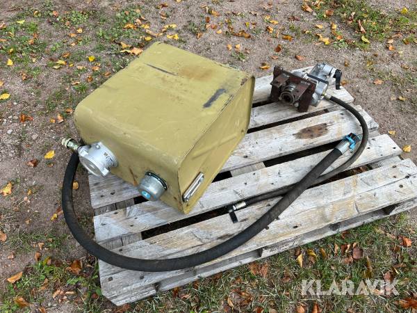 Hydraulpump med tank Casappa för kraftöverföring