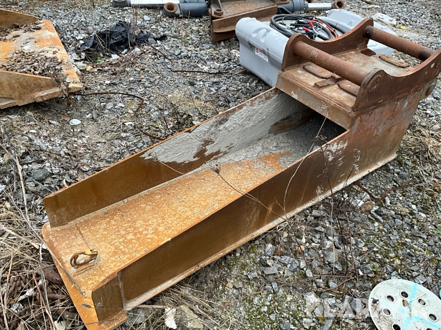 Gjutskopa 2m S70 fäste