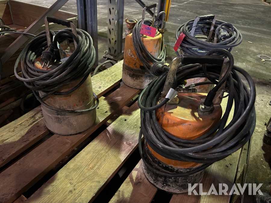 Millimeterpumpar Tsurumi LSC 1.4S 4 st