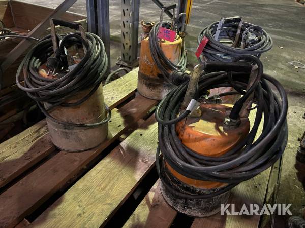 Millimeterpumpar Tsurumi LSC 1.4S 4 st