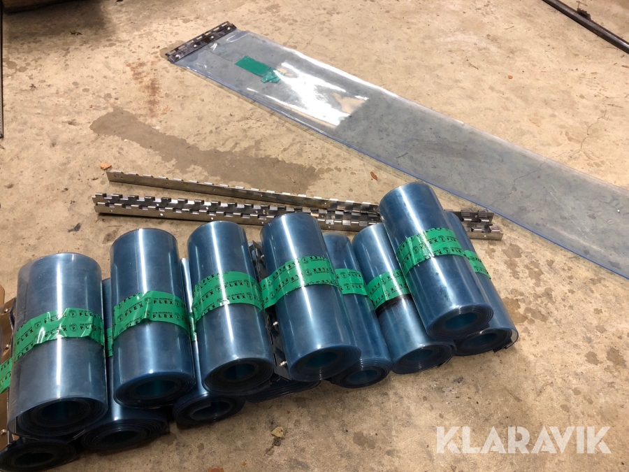 Köldridå 3m i kraftig PVC