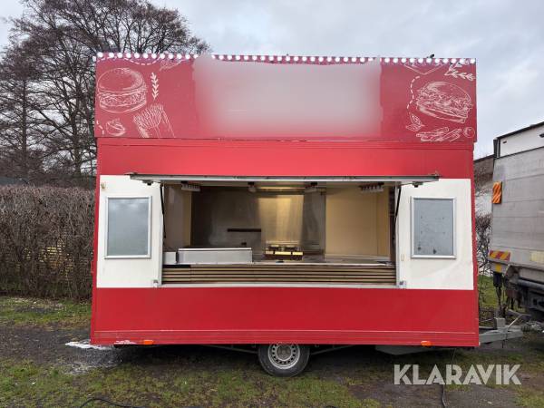 Matvagn Combisales med inventarier