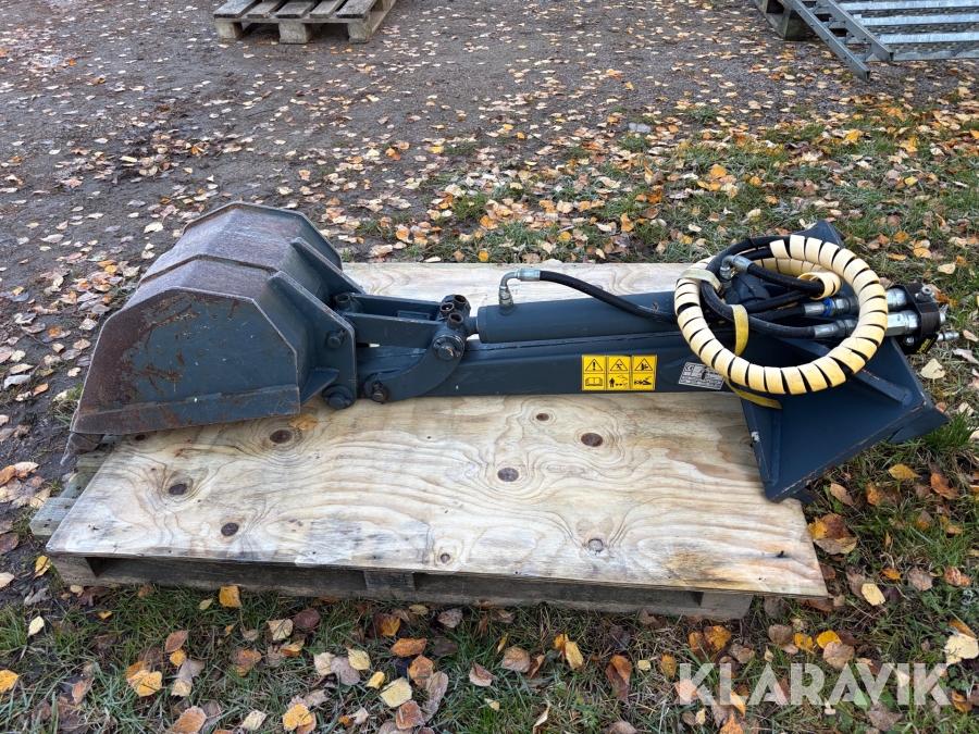 Grävaggregat till Avant med skopa