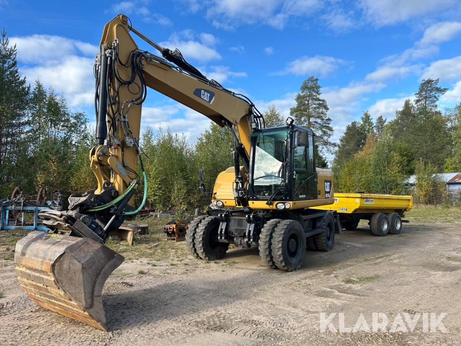 Hjulgrävare CAT M313D