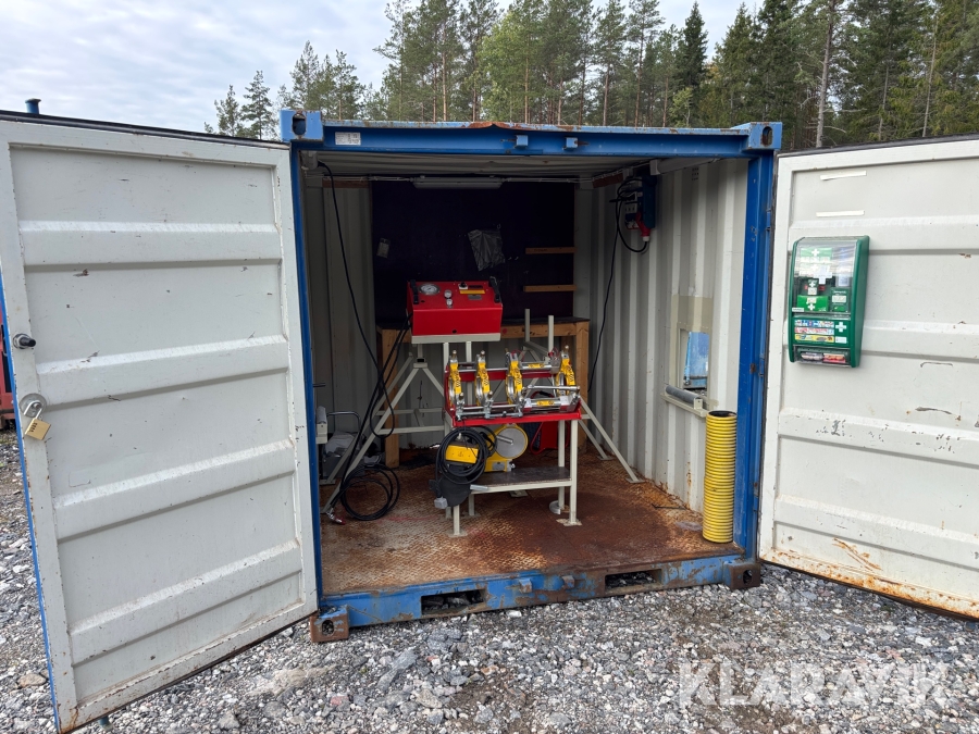 Rörsvets Omisa 160P.16SCE med container