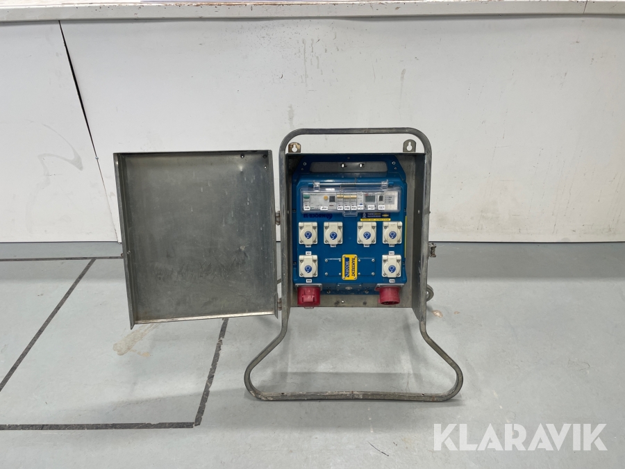 Undercentral 16A skåp med timer El-Björn U16ELV/61-1EN