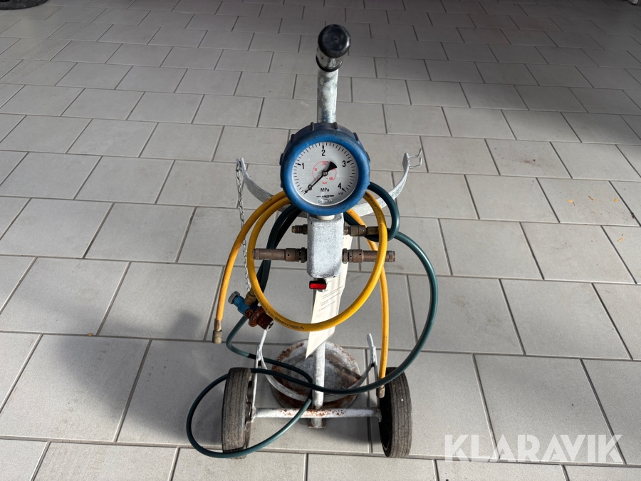 Provtrycksutrustning för AC (kvävgas) Lokab System AB