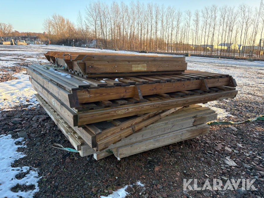 Bullerplank 6 sektioner