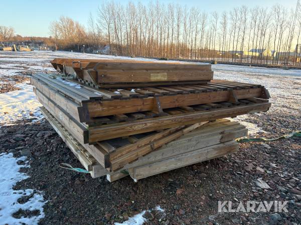 Bullerplank 6 sektioner