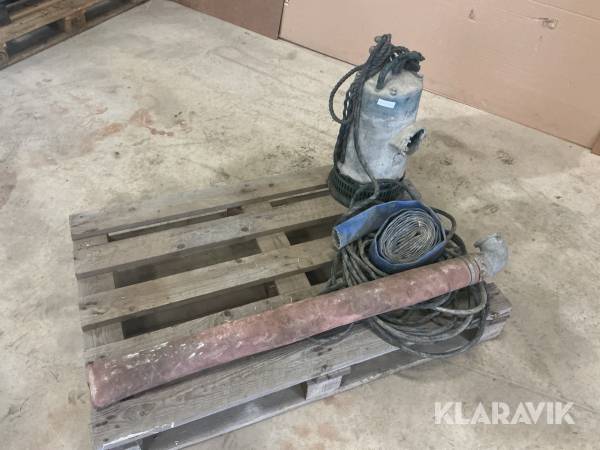 Dränkbar pump