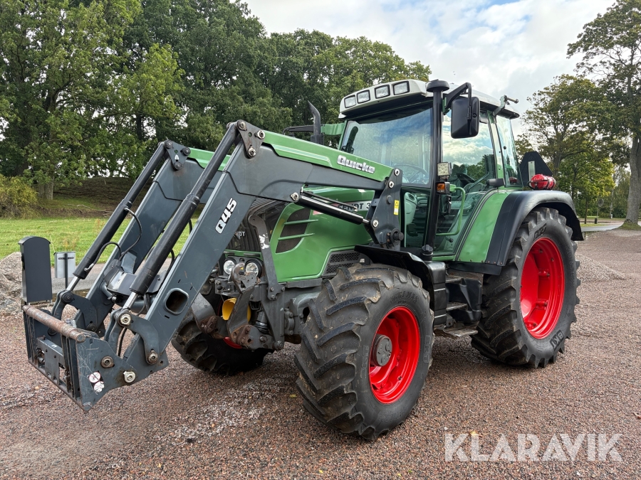 Traktor Fendt 312 Vario TMS med frontlastare