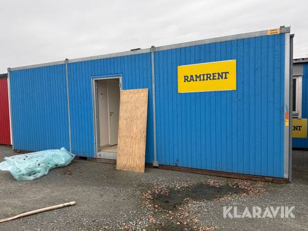 Hygienmodul med dusch & toaletter Moelven D2WT4