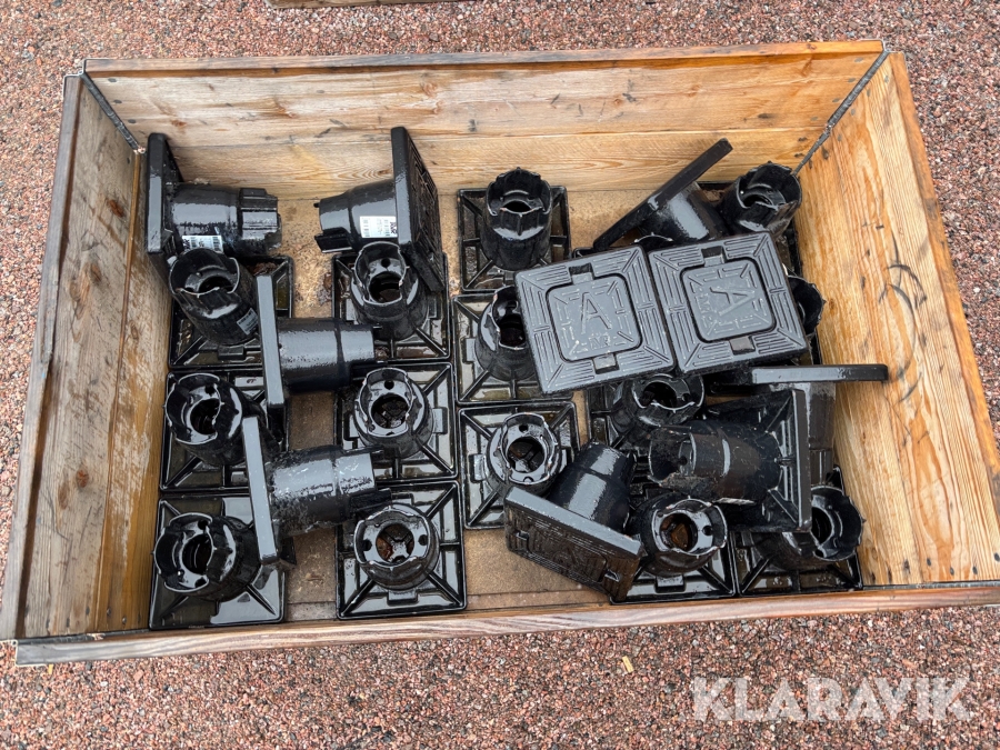 Skydd till avstängningskranar. AVK