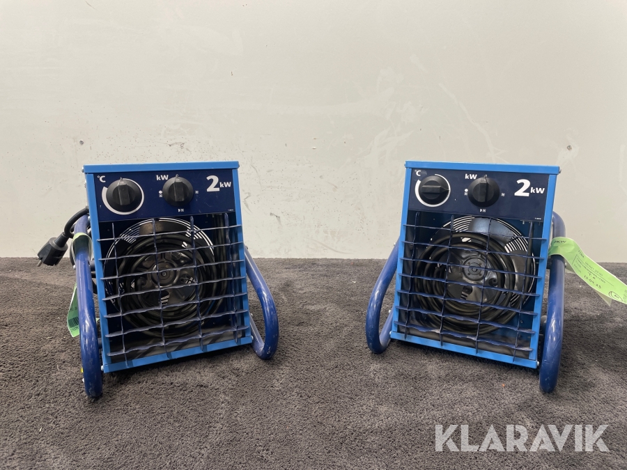 Varmluftsfläktar El-Björn VF 21 A