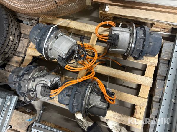 El-motor kit Ashwoods 200-66AJ01 96v med inverter, kontrollpanel och kablage