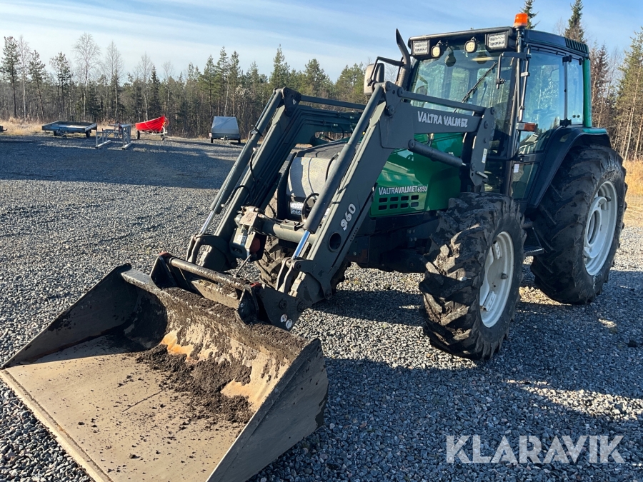 Traktor Valtra Valmet 6550 TwinTrack skogsutrustad