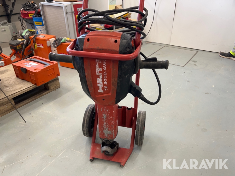 Mejselhammare med vagn Hilti TE 3000-AVR