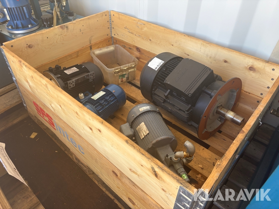 Elmotorer parti 4 st