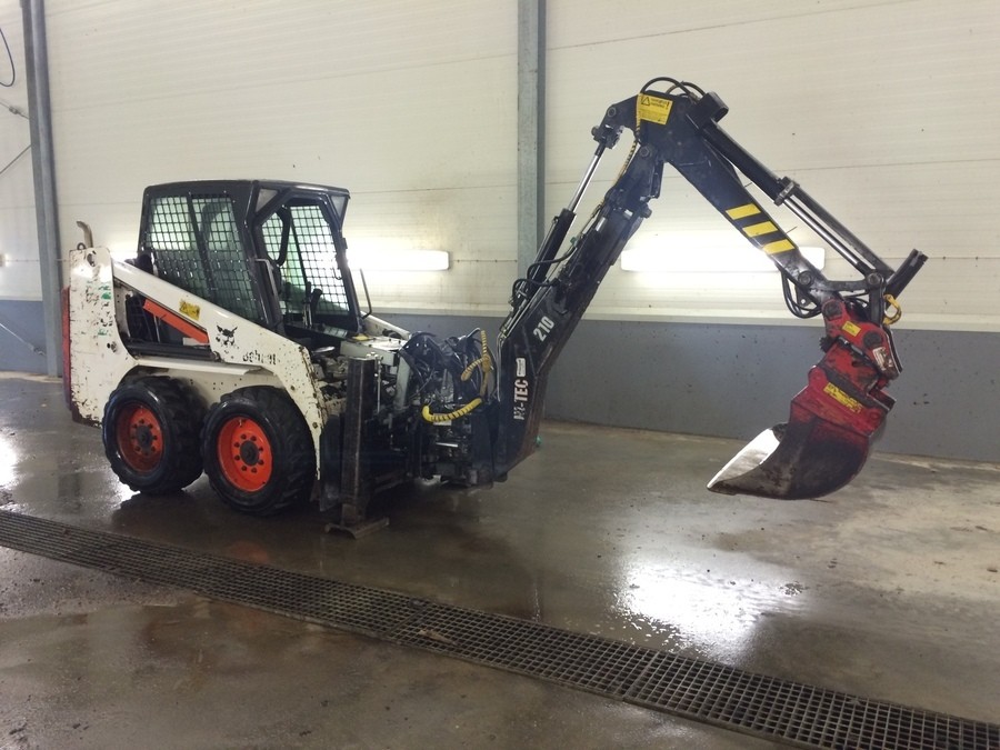 Kompaktlastare / Grävaggregat + tillbehör