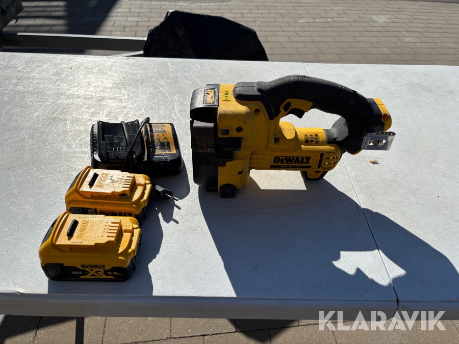 Gängstångsklipp Dewalt DCS350 batteri