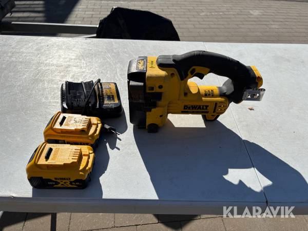 Gängstångsklipp Dewalt DCS350 batteri