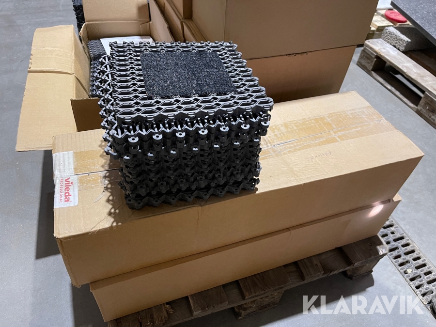 Entrémattor Vileda V-matt duo 4,8 m2 grafit