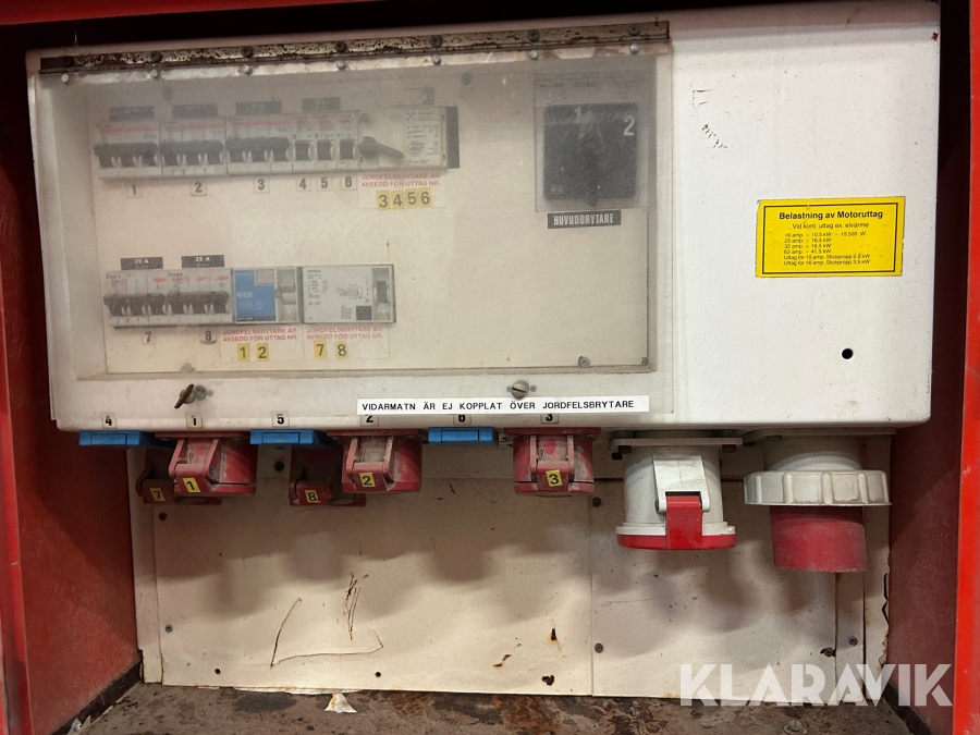 Elskåp Bygg el, Landskrona, Klaravik auktioner