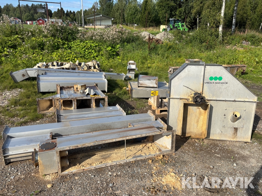 Skopelevator Sprout-Matador KBS 18/6 rostfri