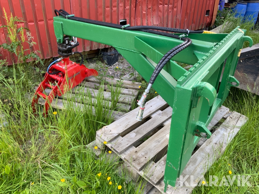 Timmergrip Dala-gripen Euro-fäste för traktor