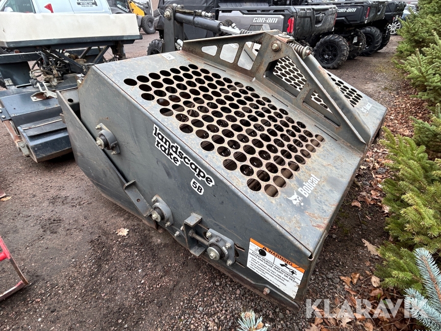 Landskapsräfsa Landscape Rake Bobcat LR 5B, Höganäs, Klaravi