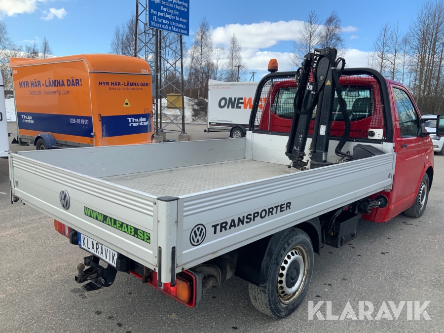 Pickup Volkswagen Transporter 1 9 Hiab kran 013T