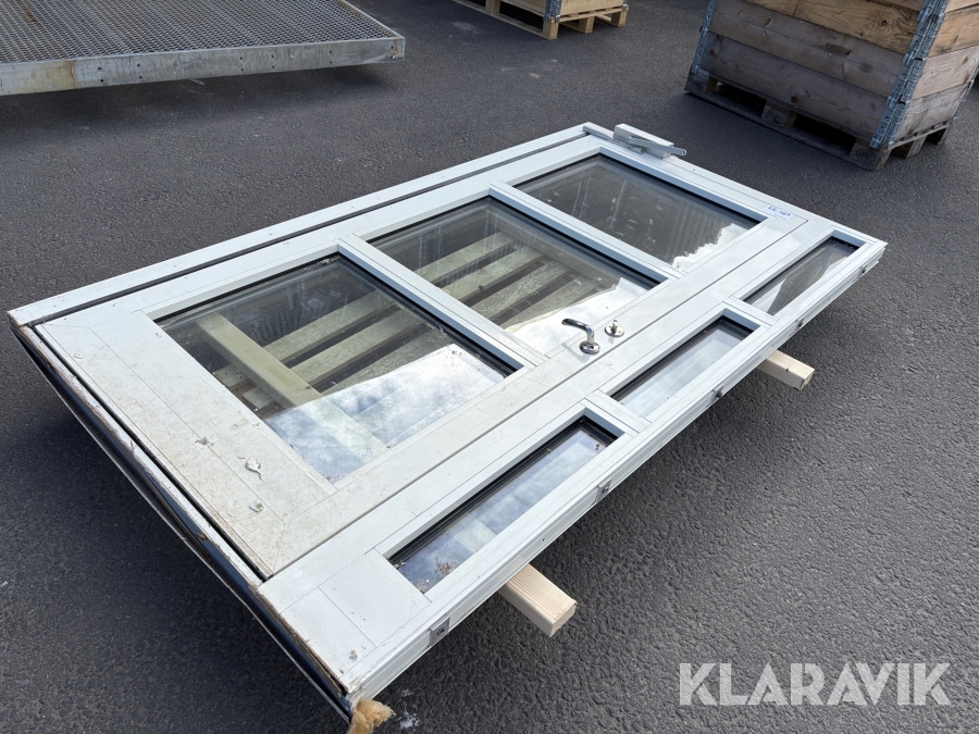 Lättmetall Entrédörr