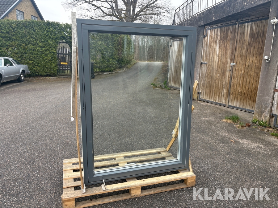 Träfönster med aluframsida. Elit 1 st