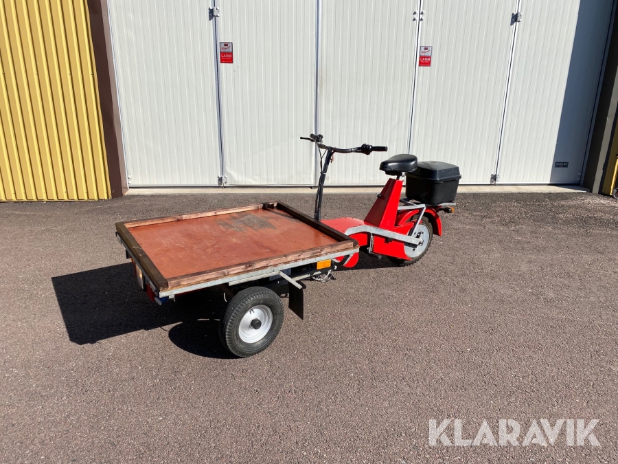 Flakmoped Transportel eldriven