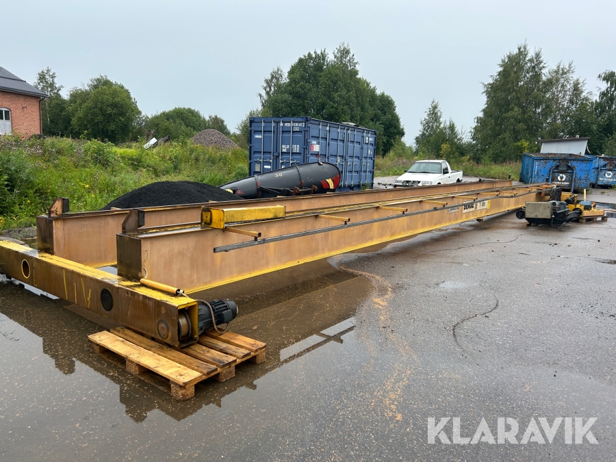 Tvåbalkstravers Demag ZKKE 250/3150