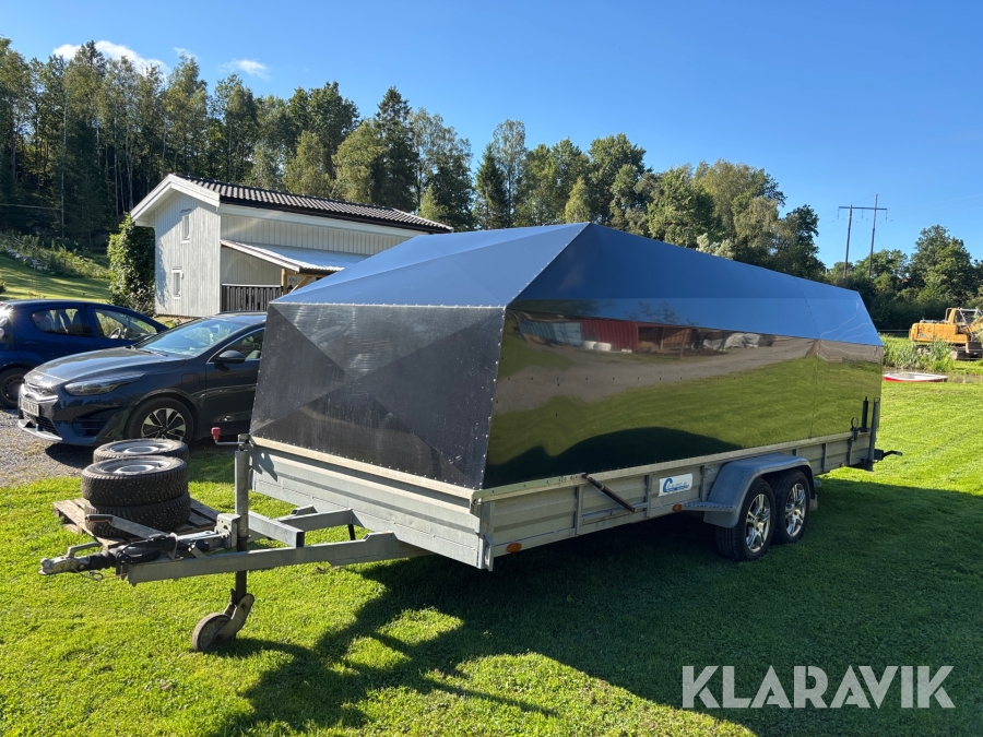 Kåpsläp / biltransport CO-Släpet 2500kg