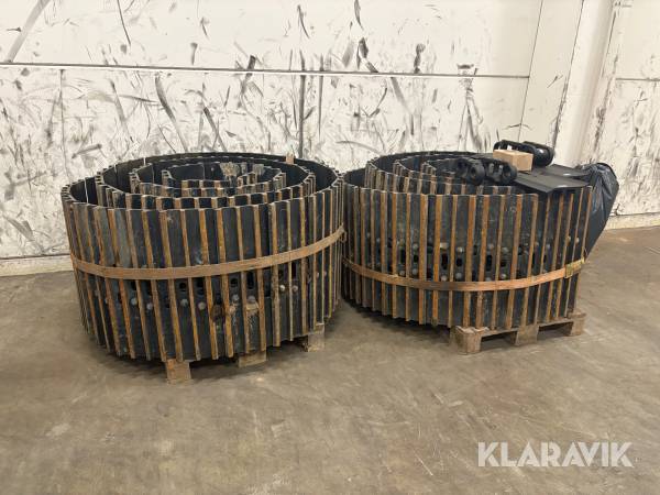 Band till grävmaskin 1 par