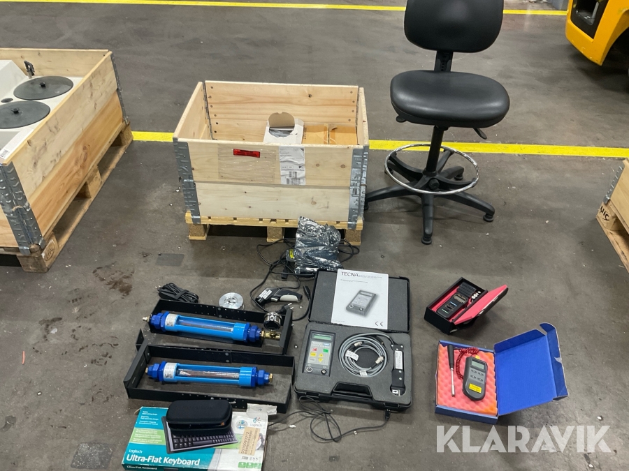 Blandpall mätutrustning