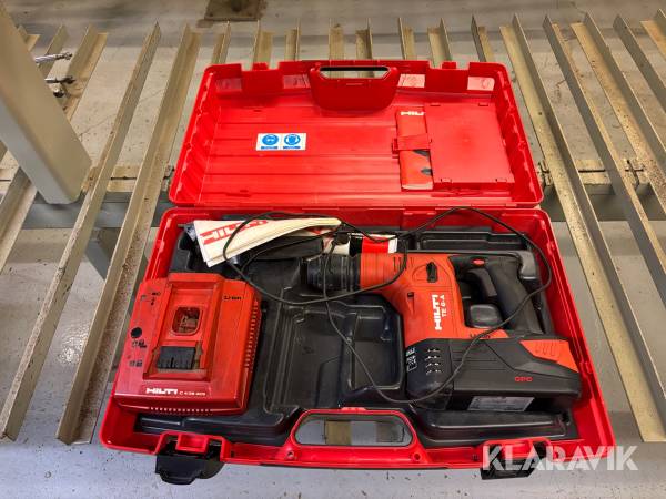 Slagborrmaskin Hilti TE 6-A 36 36 V med låda, batteri och laddare